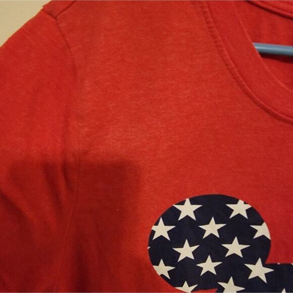 Womens Americana size Large Mickey Mouse Tee - Picture 4 of 6
